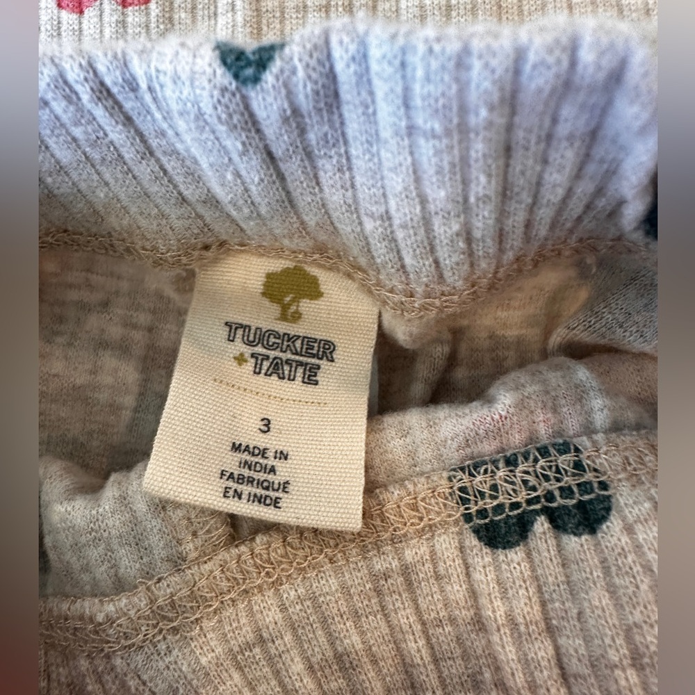 Tucker + Tate Multicolor Heart Ribbed Set - Picture 3 of 4